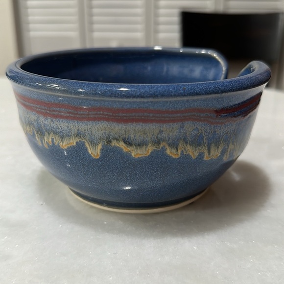 Doug Smith Pottery Stoneware Knitting Bowl New - Picture 2 of 6